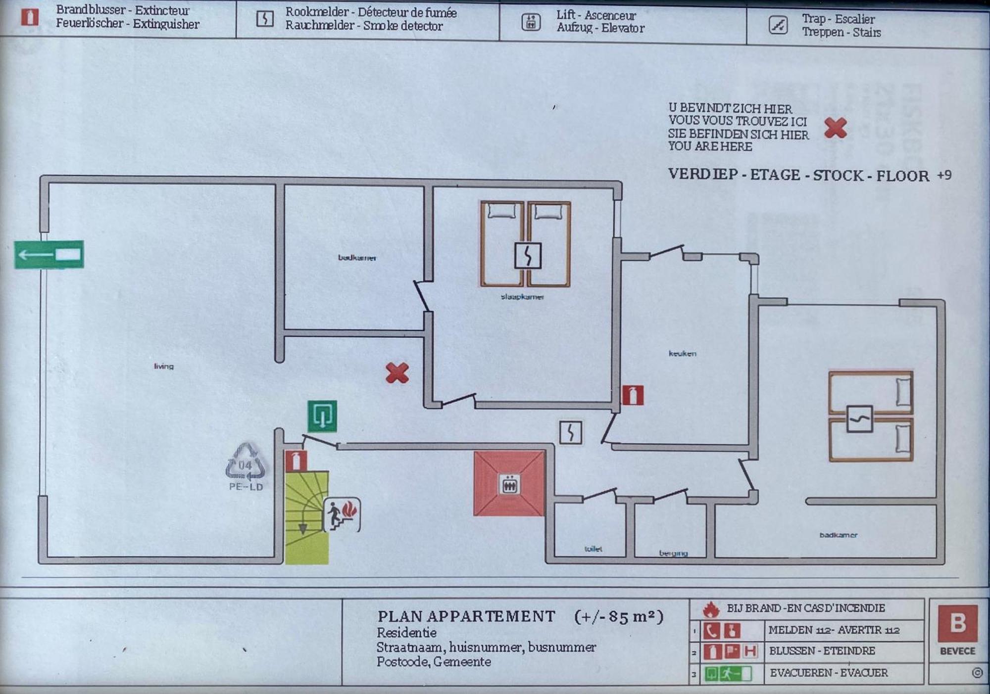 Appartement Fr Gilkens Ostende Exteriör bild